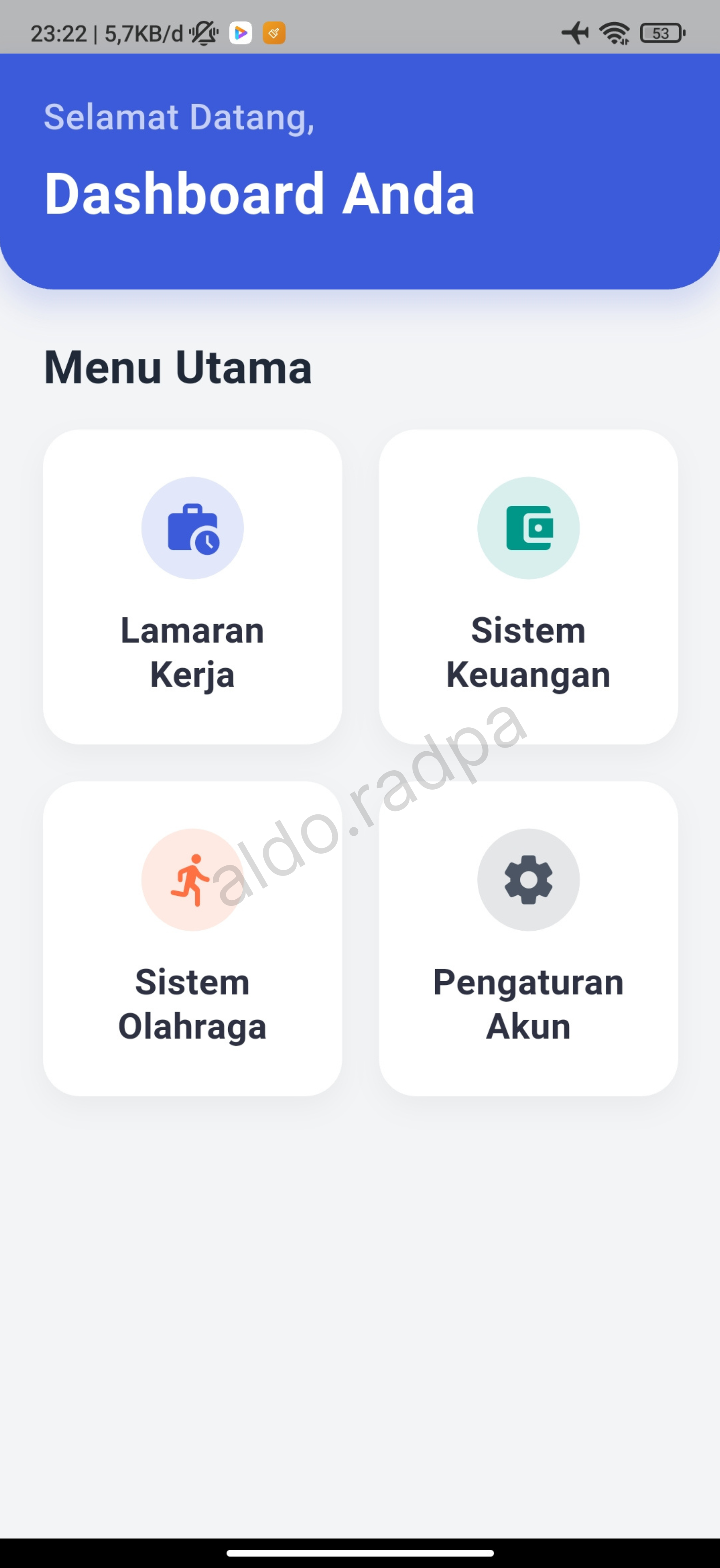 Foto Aplikasi